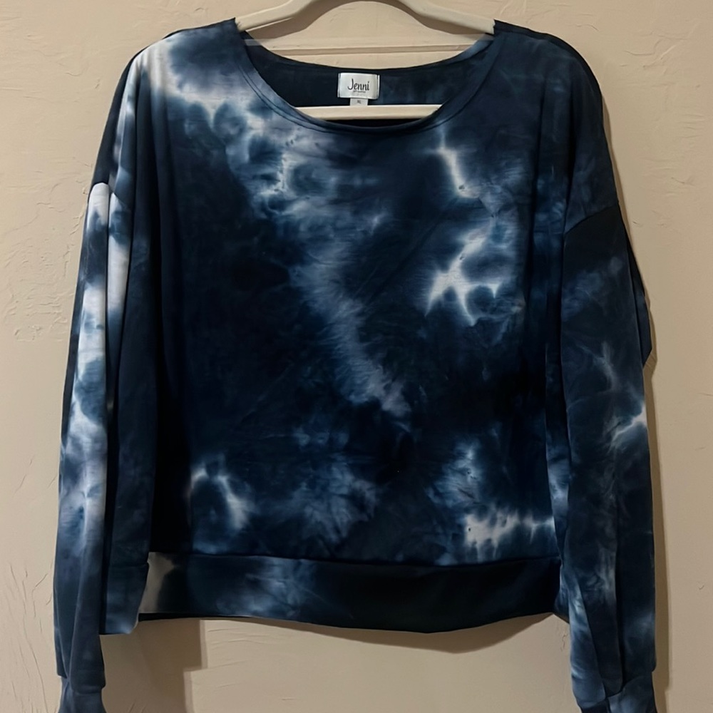 Semi Crop-top Sweat shirt